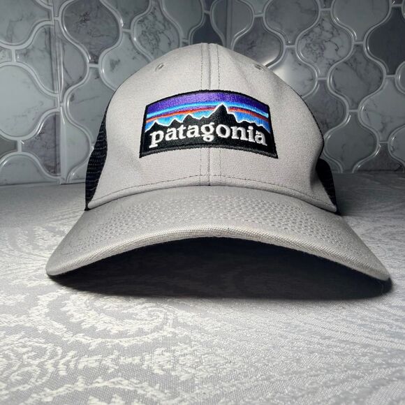 Patagonia Other - Patagonia Men's Grey and Black Hat
